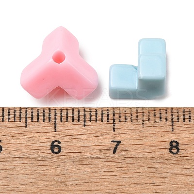 Opaque Acrylic Beads SACR-T362-01D-1