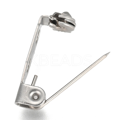Tarnish Resistant 304 Stainless Steel Brooch Findings Sets STAS-G137-52P-04-1