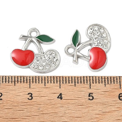 Alloy Crystal Rhinestone Pendants FIND-C087-04A-P-1