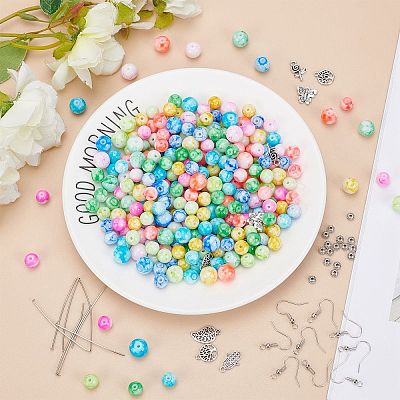 DIY Dangle Earring Making Kits DIY-SC0001-64-1