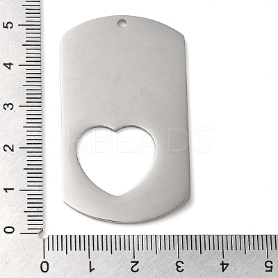 Non-Tarnish 304 Stainless Steel Big Pendants STAS-K270-25B-P-1