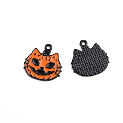 Halloween Theme Alloy Enamel Pendants LS-HAWE-PW0001-081C-1