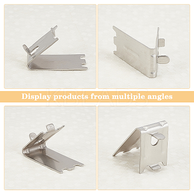 201 Stainless Steel Buckle STAS-WH0026-15P-1