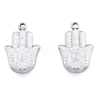 Non-Tarnish 201 Stainless Steel Pendants STAS-N098-243P-1