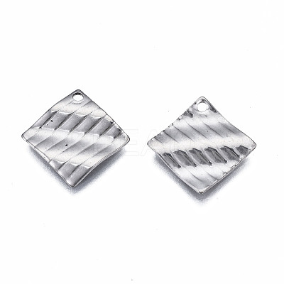 Non-Tarnish 304 Stainless Steel Pendants STAS-S080-054P-NR-1