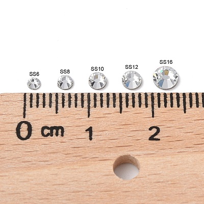 Preciosa® Crystal Hotfix Flatback Stones Y-PRC-HSS12-30010-200-1