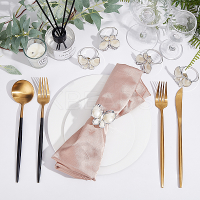 Iron Napkin Rings AJEW-GF0002-82-1