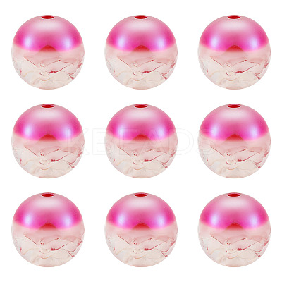 10Pcs Resin Beads PACR-TA0001-33E-1
