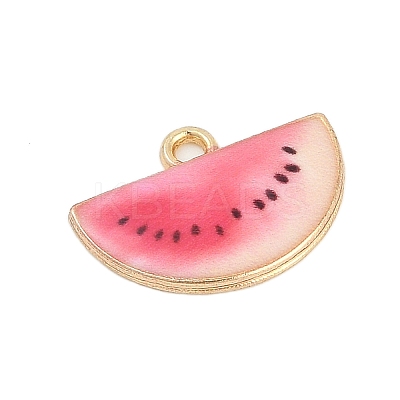 Alloy Enamel Pendants FIND-K020-21C-G-1