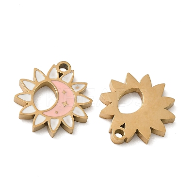 304 Stainless Steel Pendants STAS-D208-03G-1