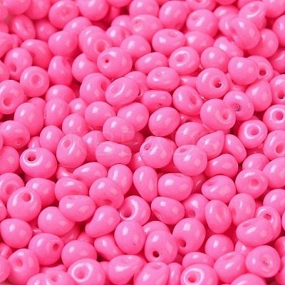 6/0 Opaque Baking Paint Glass Seed Beads X1-SEED-M012-02A-22-1