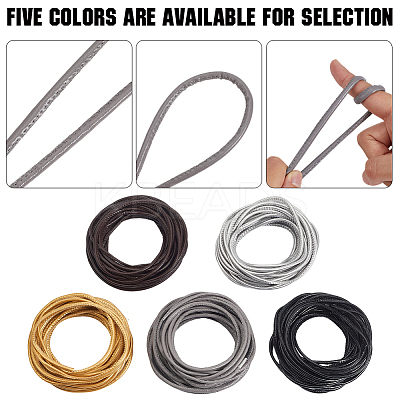 10M Flat PU Leather Cord WL-GF0001-33A-1