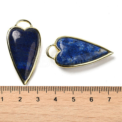 Natural Lapis Lazuli Pendants G-K347-01G-02-1