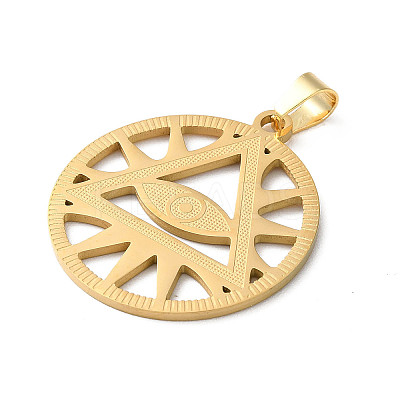 201 Stainless Steel Pendants STAS-D041-13G-1