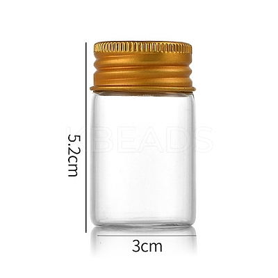 Clear Glass Bottles Bead Containers CON-WH0085-75C-02-1