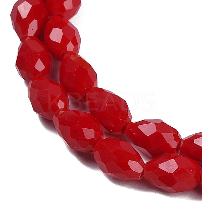 Opaque Solid Color Beads Strands EGLA-N013-P4mm-D07-1