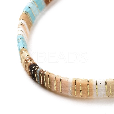 Cotton Ethnic Tribal Braided Bracelet BJEW-A099-02-1