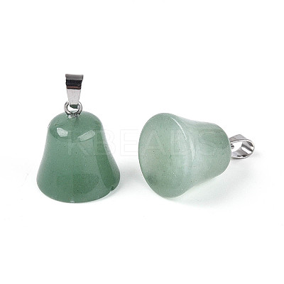 Natural Green Aventurine Pendants G-N349-15P-05-1