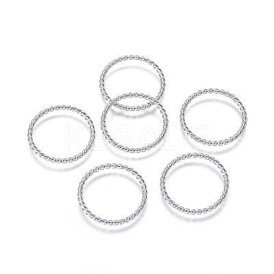 Tibetan Style Linking Rings TIBE-EA8631Y-1P-NR-1