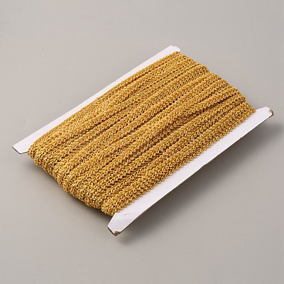 Polyester Braided Lace Trim OCOR-WH0060-45C-1