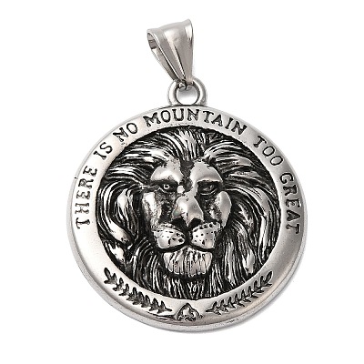 304 Stainless Steel Pendants LS-STAS-Z067-03P-1