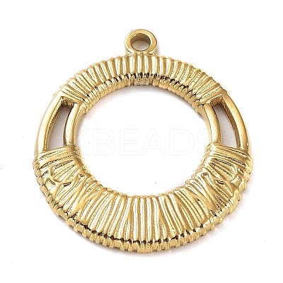 Ion Plating(IP) 304 Stainless Steel Pendants STAS-M323-36G-1