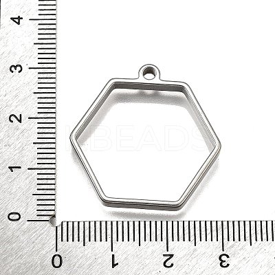 304 Stainless Steel Pendants STAS-S181-01P-B-1