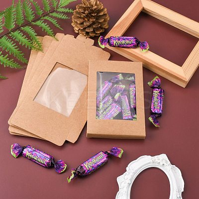 Foldable Creative Kraft Paper Box CON-L018-C06-1
