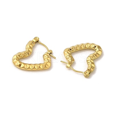 304 Stainless Steel Hoop Earrings for Women EJEW-B054-15G-1