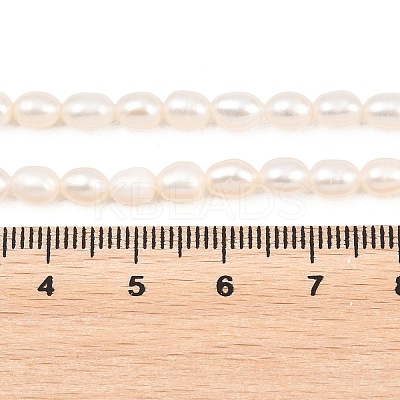 Natural Cultured Freshwater Pearl Beads Strands PEAR-D003-01D-05-1