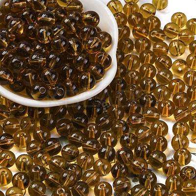 Transparent Colours Glass Seed Beads SEED-Z004-T8MM-05-1