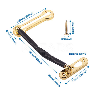 Stainless Steel Swing Bar Door Lock SW-TAC0002-02B-1