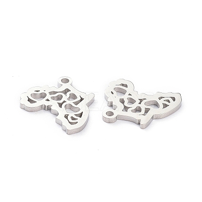 Non-Tarnish 304 Stainless Steel Pendants LS-STAS-D007-04S-1