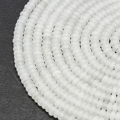 Natural White Jade Beads Strands G-P575-A13-4x2mm-1