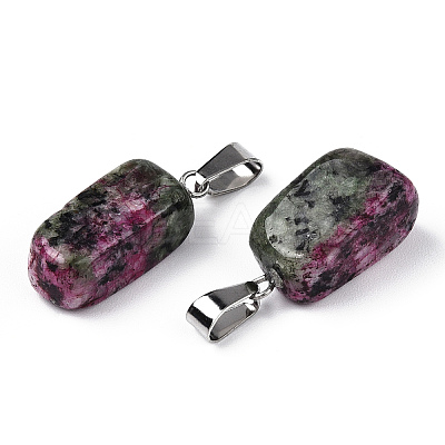 Natural Ruby in Zoisite Pendants G-Q996-24A-1