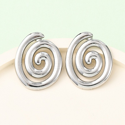 304 Stainless Steel Stud Earrings EJEW-I323-01P-04-1