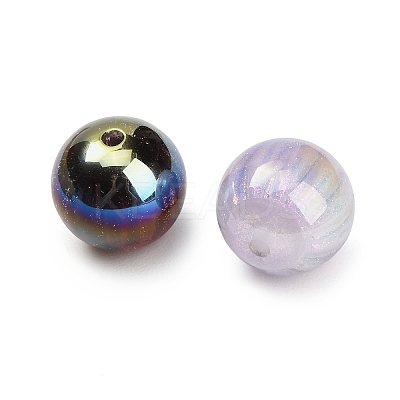 UV Plating Opaque Resin & Glitter Powder Beads RE-CBA3404-01E-1