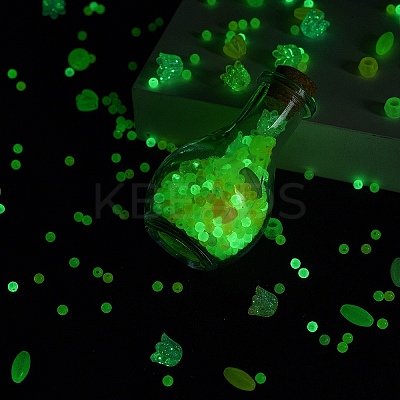 Luminous Acrylic Beads Wish Bottle DIY Making Kits DIY-FS0007-58-1