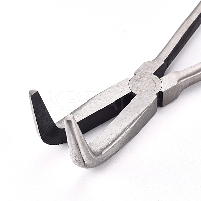 High Carbon Steel Bent Needle Nose Pliers PT-WH0006-05-1