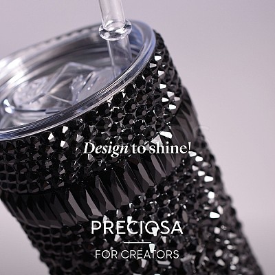 Preciosa® Crystal Hotfix Flatback Stones Y-PRC-HSS10-23980-200-1