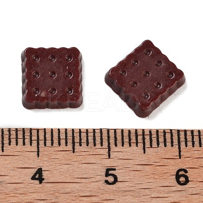 Luminous Resin Imitation Chocolate Decoden Cabochons RESI-K036-28A-02-1
