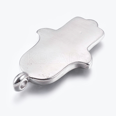 304 Stainless Steel Big Pendants LS-STAS-E424-092AS-1