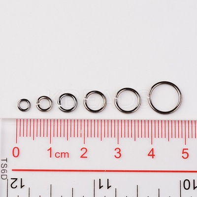 1 Box of Iron Open Jump Rings IFIN-JP0016-01B-1