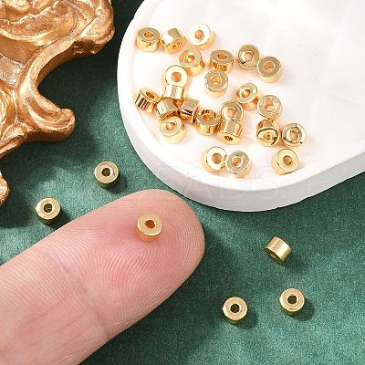 SHEGRACE Brass Spacer Beads XGRPCP053-260G-1
