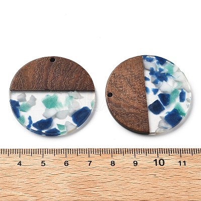 Resin and Walnut Pendants FIND-R051-05E-1