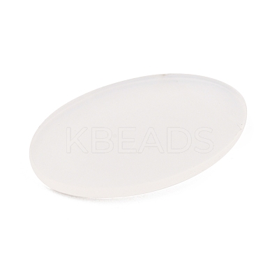 Oval Acrylic Display Base DIY-WH0322-02-1