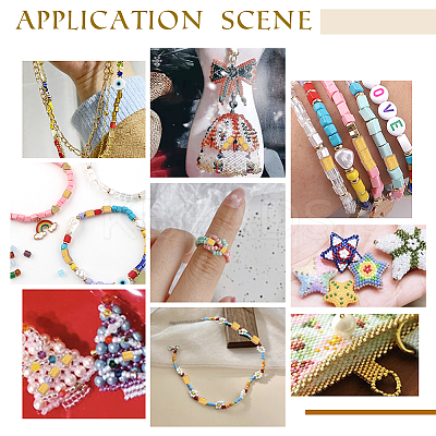 2000Pcs 6/0 Baking Paint Glass Seed Beads SEED-NB0001-84-1