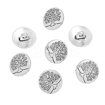 Zinc Metal Alloy Shank Buttons LS-BUTT-N0002-36AS-1