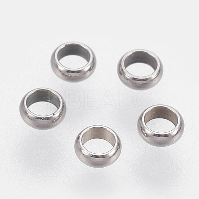 Tarnish Resistant 201 Stainless Steel Beads STAS-P208-05P-01-1