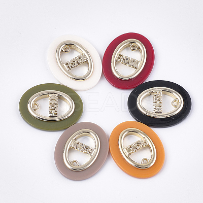Opaque Acrylic Pendants MACR-T031-03-M-1